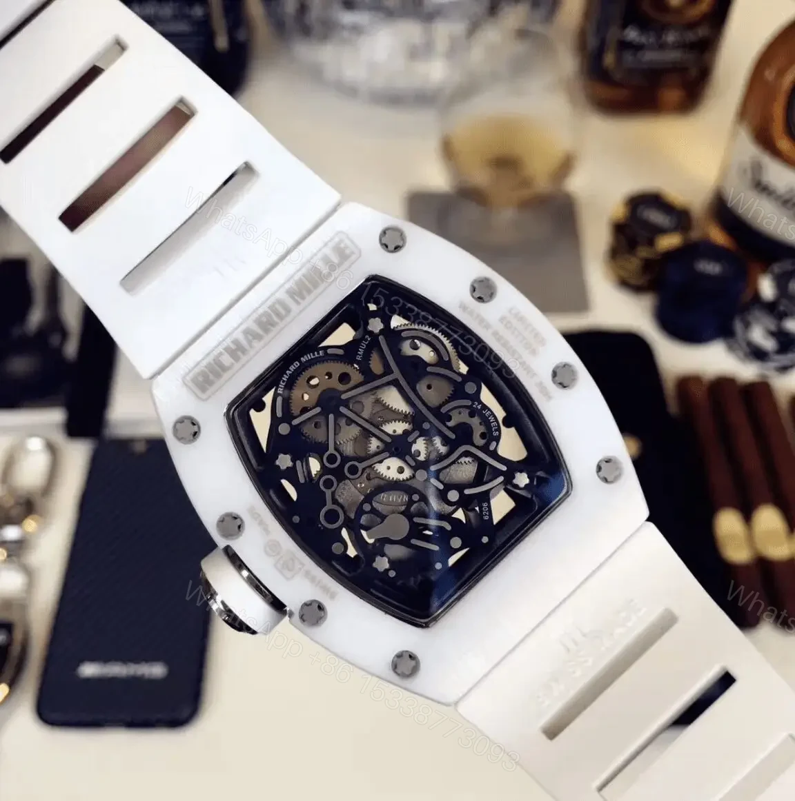 View 3 of Richard Mille Swiss Clone Replica Rm 0055 Best Edition Swiss