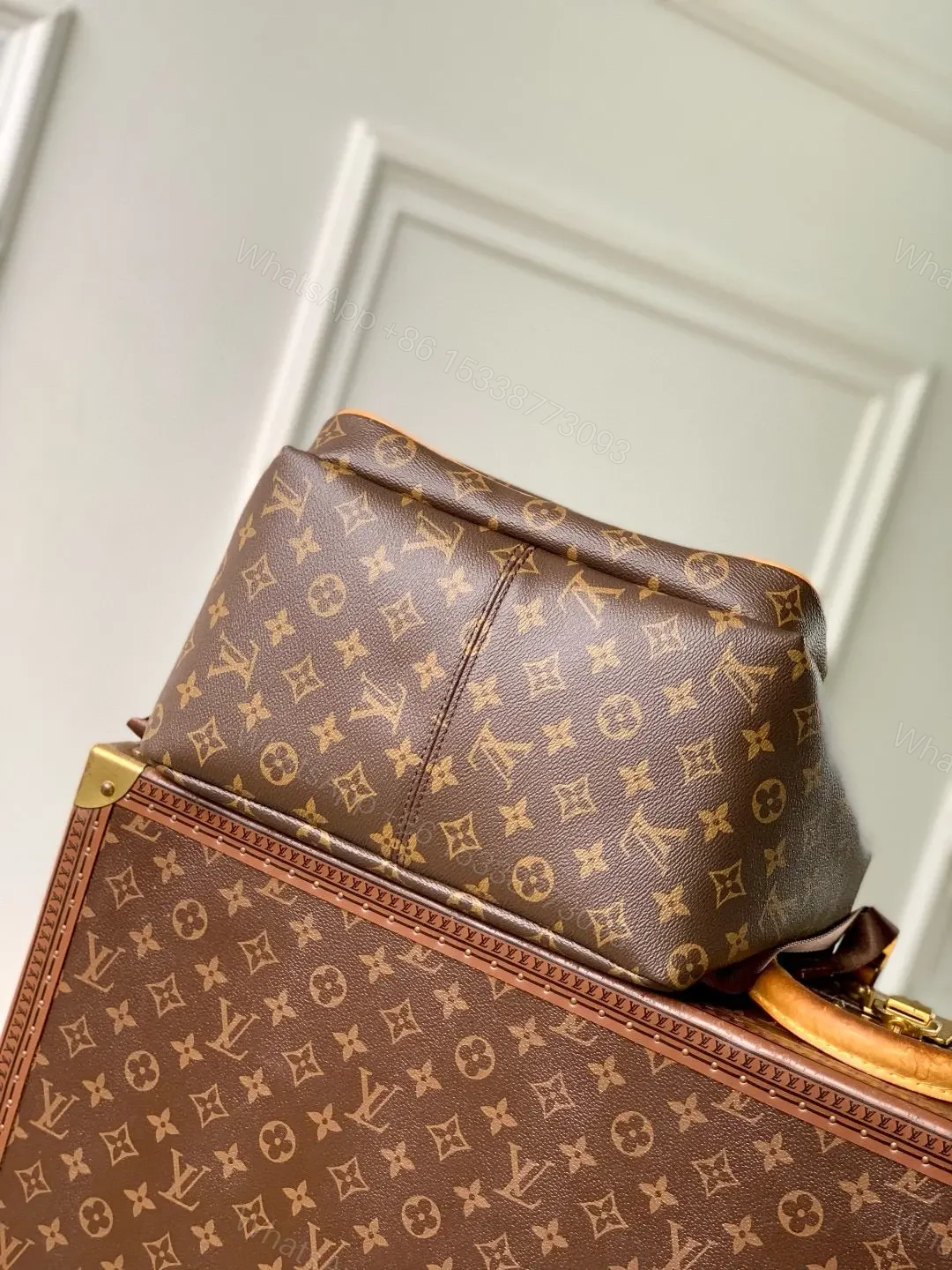 View 2 of Louis Vuitton Discovery Cargo Backpack in Monogram canvas