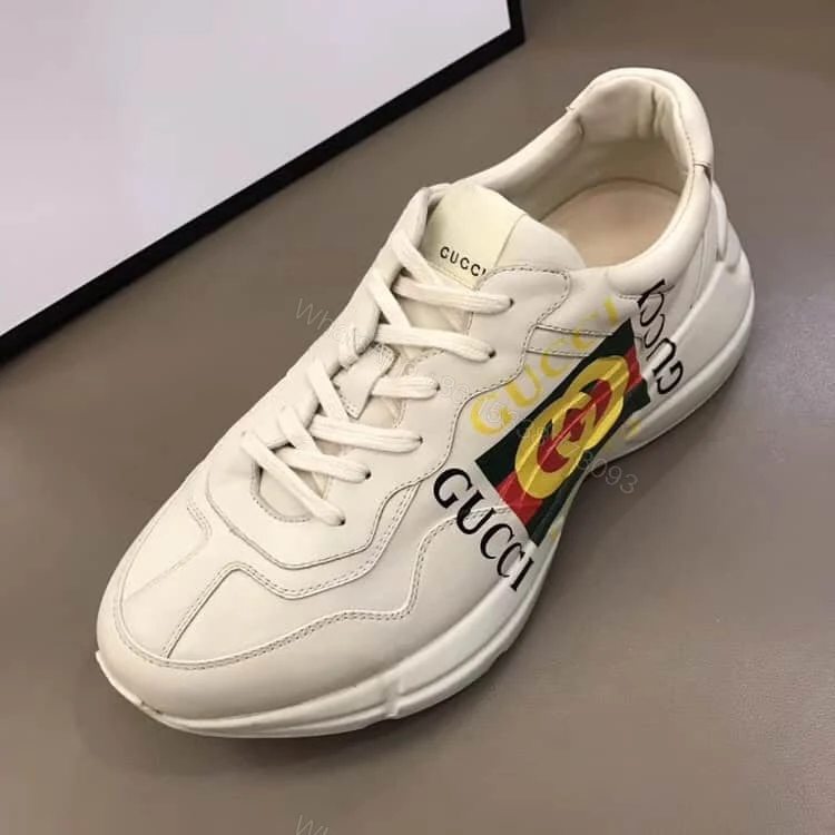 View 5 of GUCCI RHYTON LEATHER SNEAKER – GC56
