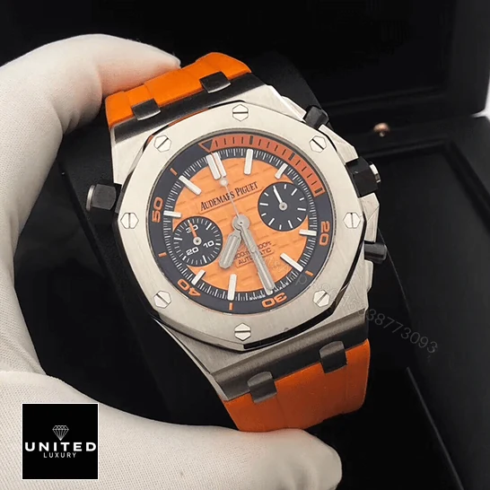 View 5 of Audemars Piguet Royal Oak Orange 26703ST.OO.A070CA.01 Replica