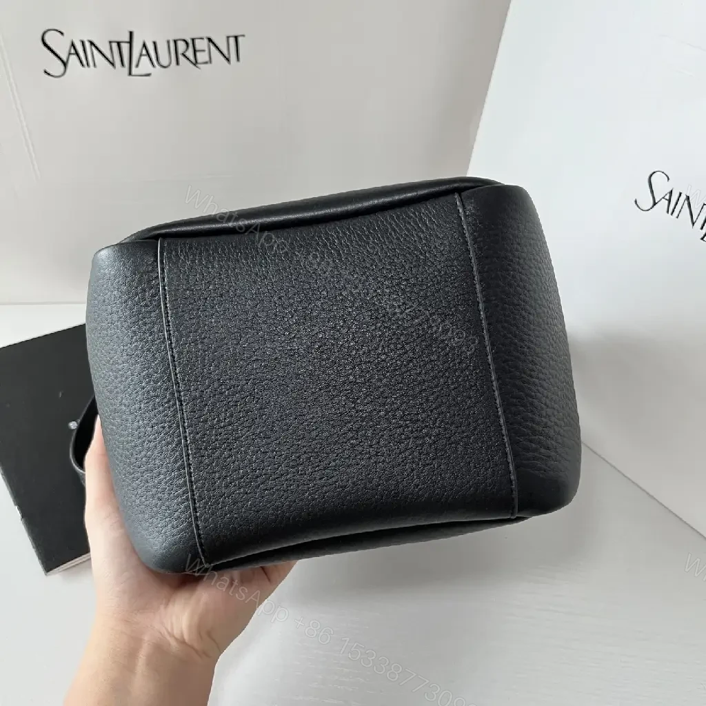 View 3 of Pebbled Leather Structured Tote - Everyday Luxe Carry
