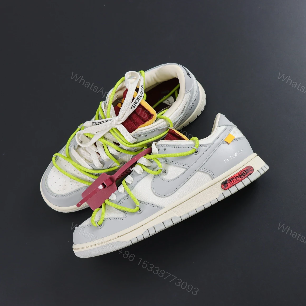 View 8 of Off White x Nike Dunk “The 50” Lot NO.08