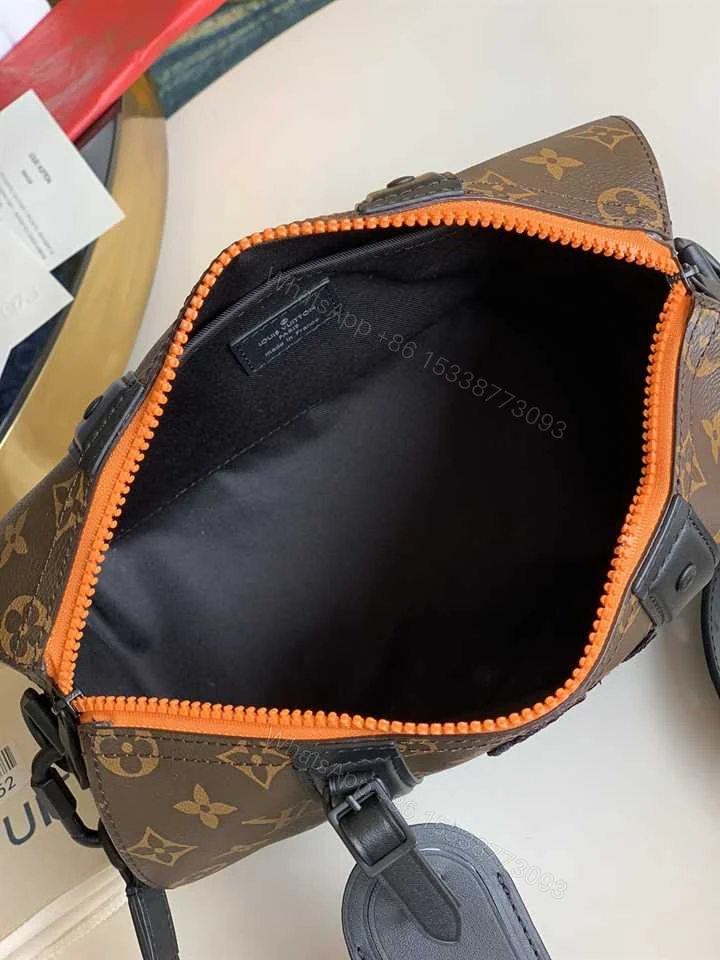 View 3 of LOUIS VUITTON CITY KEEPALL MONOGRAM CANVAS OTHER IN BROWN M45652