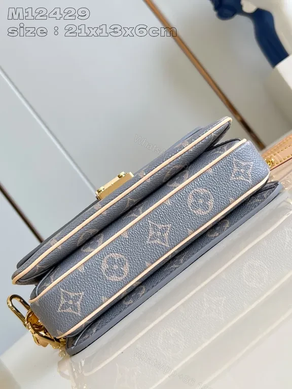 View 9 of Chic Monogram Crossbody Bag â€“ Versatile Luxury Carryall