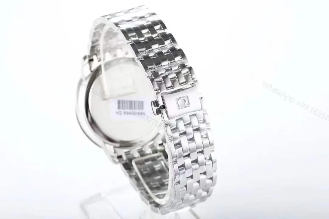 View 8 of Omega DeVille Prestige Black Dial Stainless Steel Watch with Miyota 9015 Movement