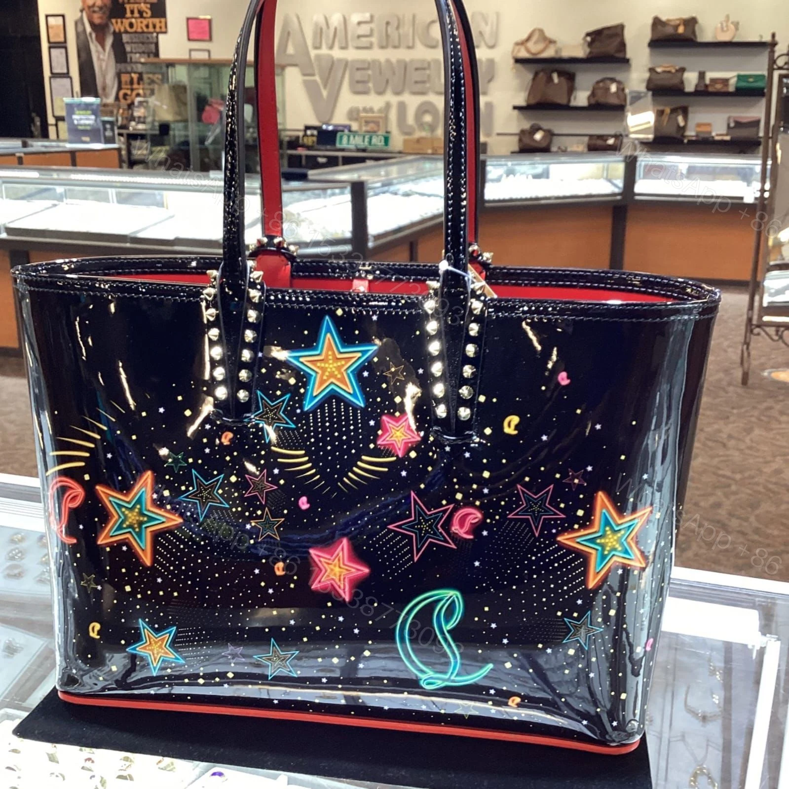 First Copy Christian Louboutin Small Tote Bag for Men & Women — view 1