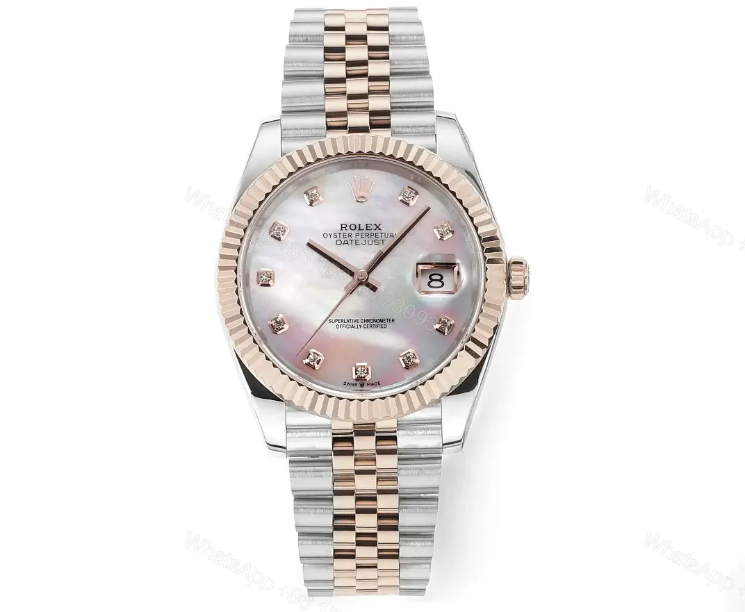 BT Factory Clean Factory DDF Classic Rose Gold Datejust Watch — view 1