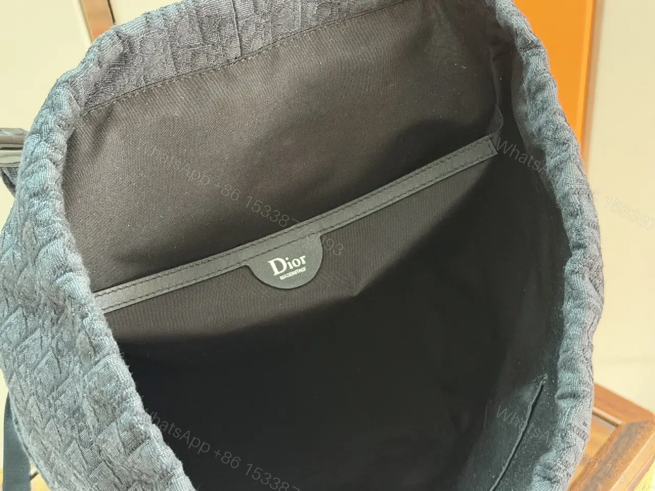 View 3 of Monogram Compact Backpack: Luxe Everyday City Style