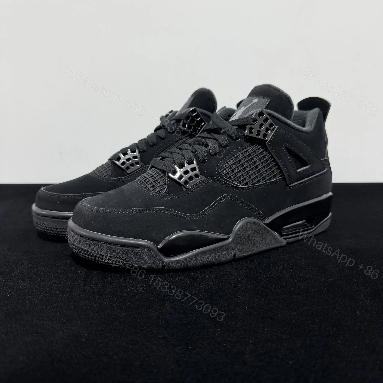 View 8 of Air Jordan 4 Retro Black Cats Reps