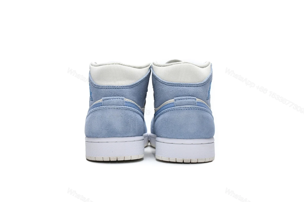 View 4 of Air Jordan 1 Mid Mixed Textures Blue DA4666-100