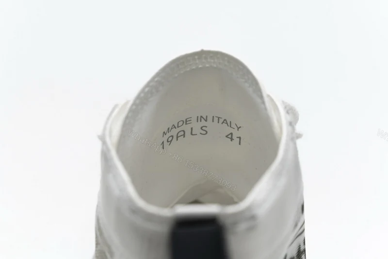 View 6 of Dior B23 Oblique Transparency High H565 White Black
