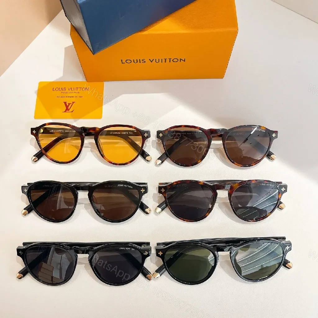 View 7 of Round-Sun Sunglasses: Acetate, Polarized, Luxury-Inspired Design