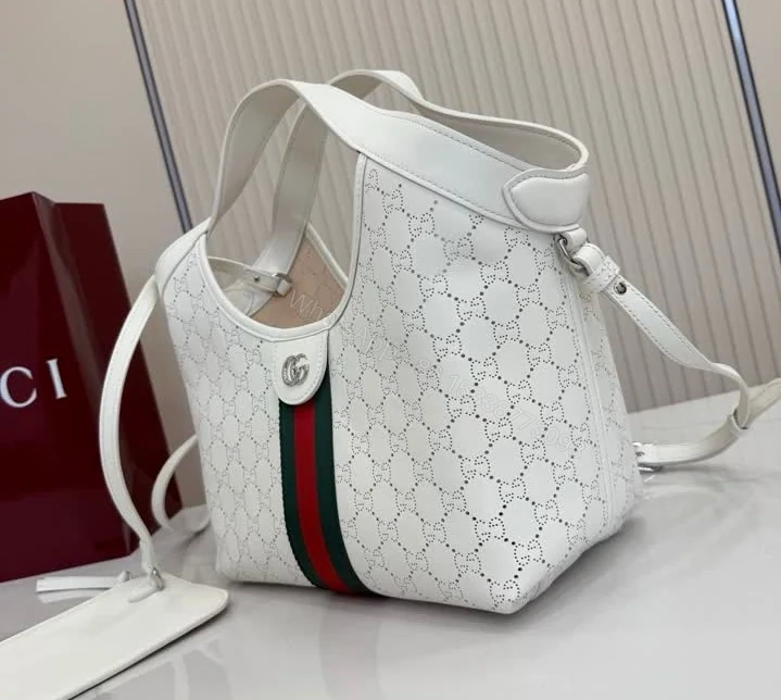 View 5 of Gucci Giglio Small Tote Bag TB5475 Mirror 1:1