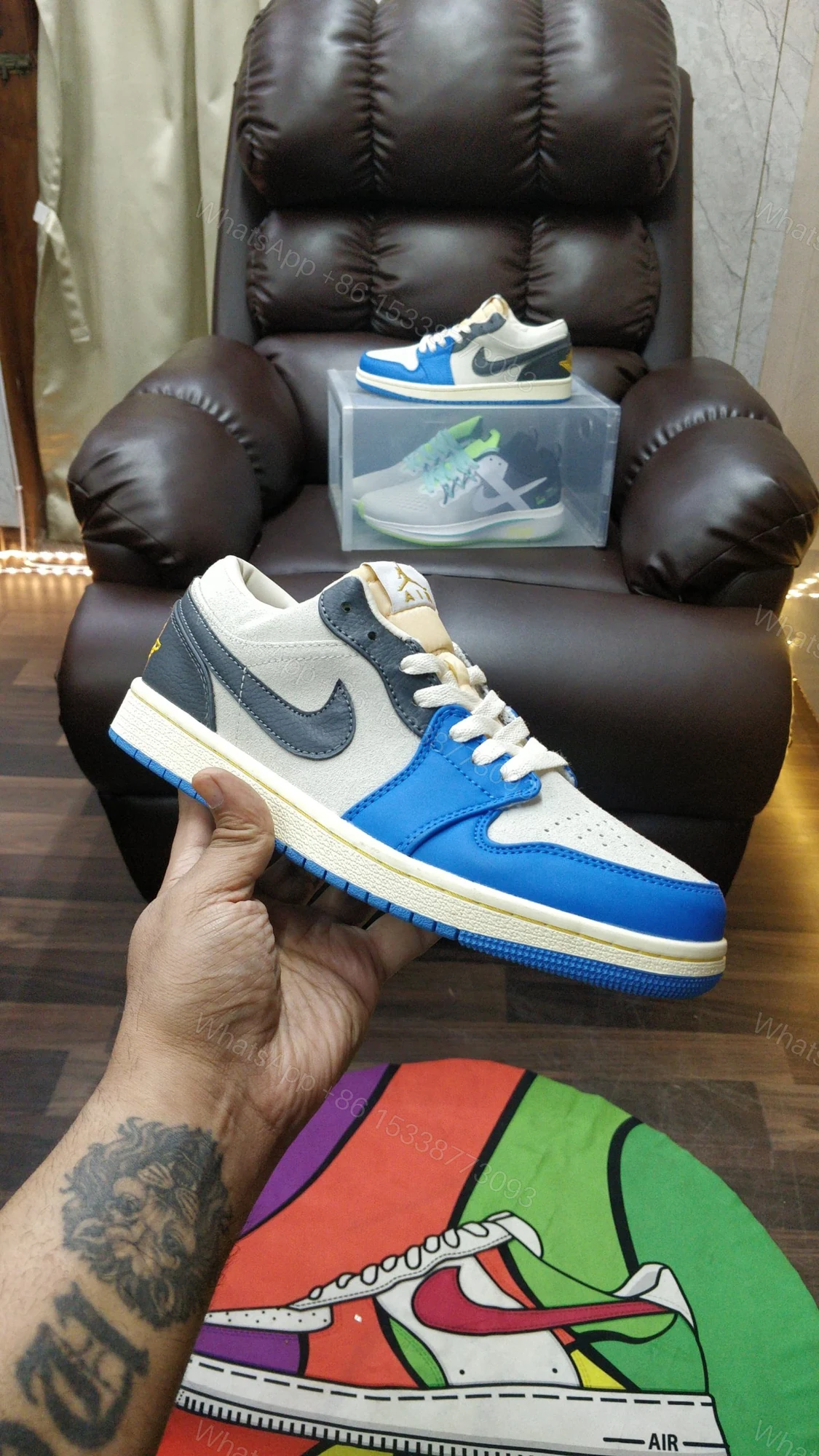 FIRST COPY NIKE SB DUNK LOW TOKYO VINTAGE FOR MEN — view 1