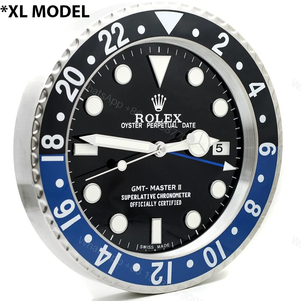 ROLEX WALL CLOCK – “XL” GMT MASTER II — view 1