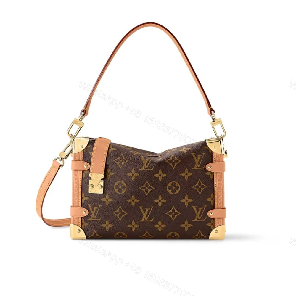 Louis Vuitton Side Trunk Monogram Brown 21Cm M46358 — view 1