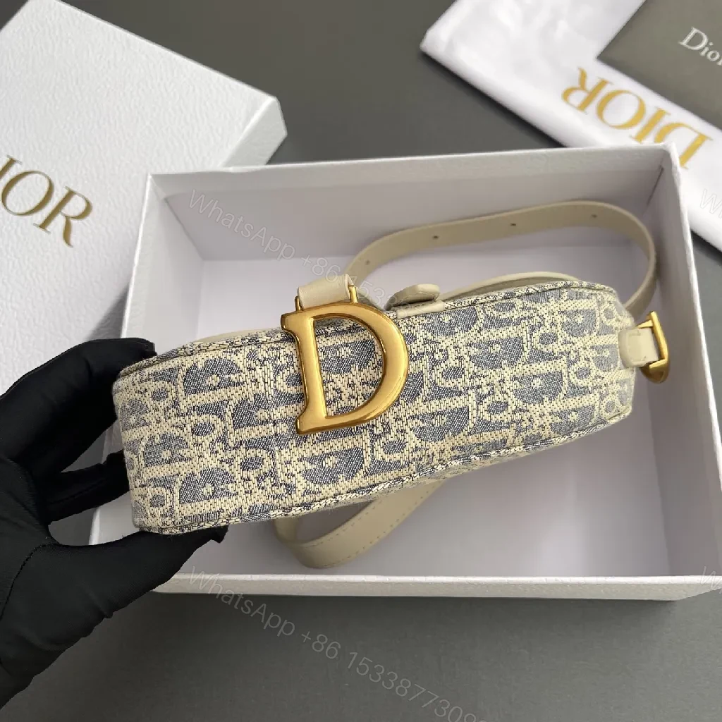 View 4 of Chic Textured Saddle Bag: Modern Luxe Shoulder Bag