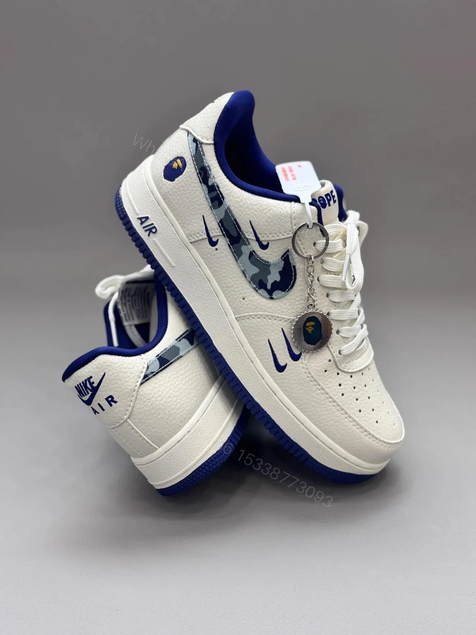 View 4 of FIRST COPY NIKE AIRFORCE CUSTOM BAPE FOR MEN