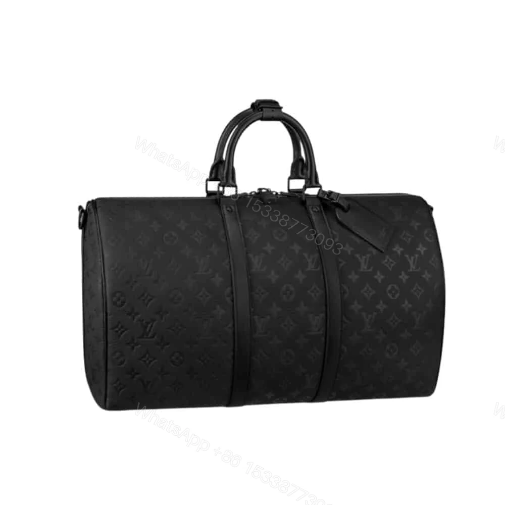 Louis Vuitton Keepall Bandoulière 50 Black 50Cm M44810 — view 1