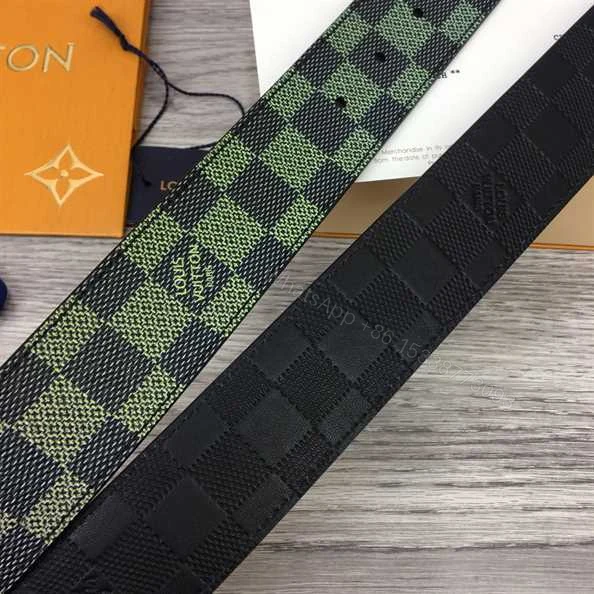 View 6 of LOUIS VUITTON BLUE AND GREEN BELT – B177