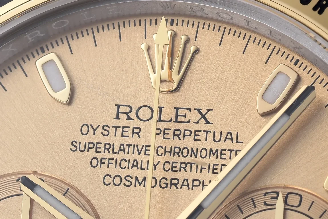 View 3 of WF Factory Clean Factory Clean Rolex Two-Tone Champagne Daytona Watch