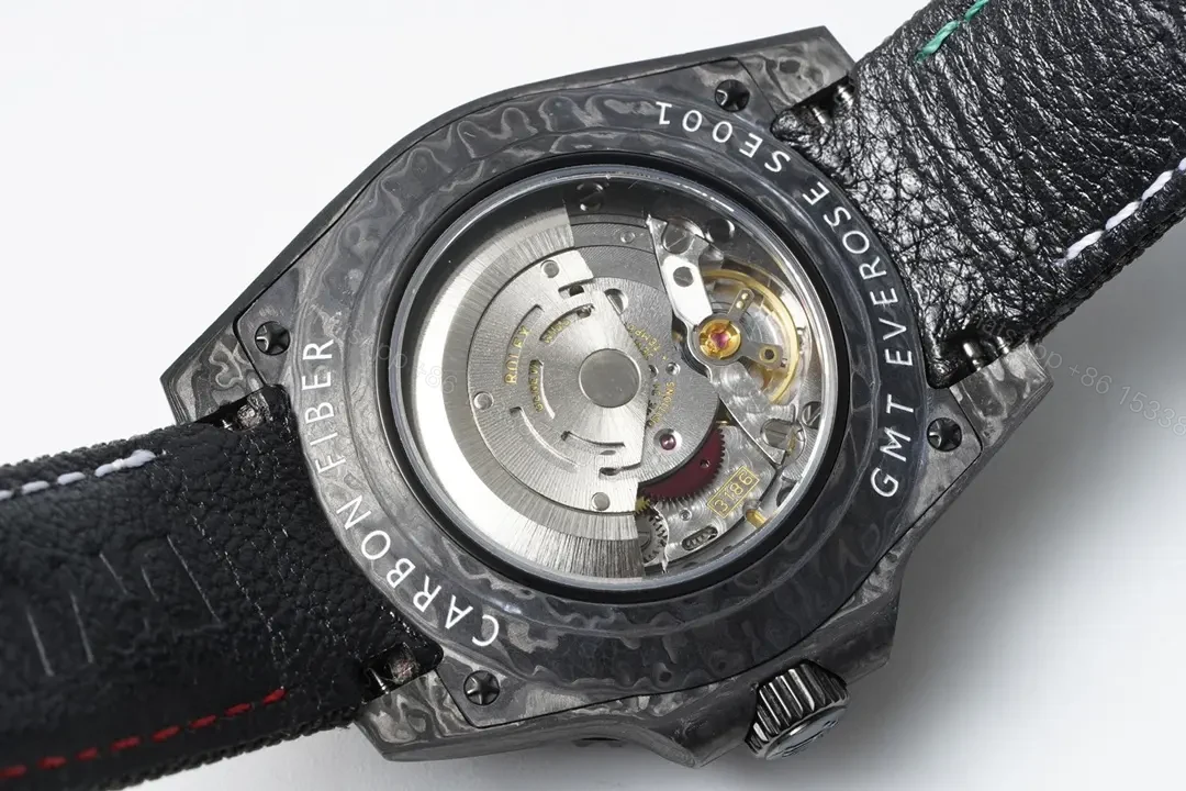 View 7 of GS Factory Clean Factory Diw Rolex GMT-Master II, Black, Carbon Fiber