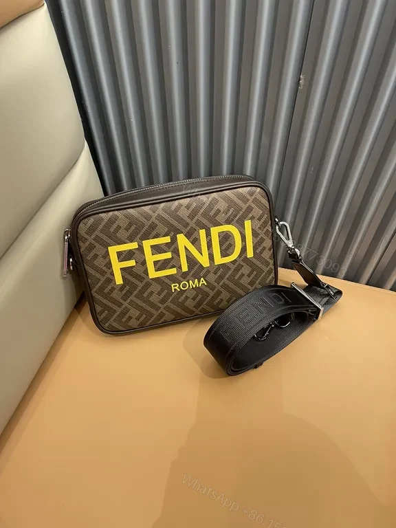 View 3 of Bold Monogram Crossbody with Fendi Touch Bag