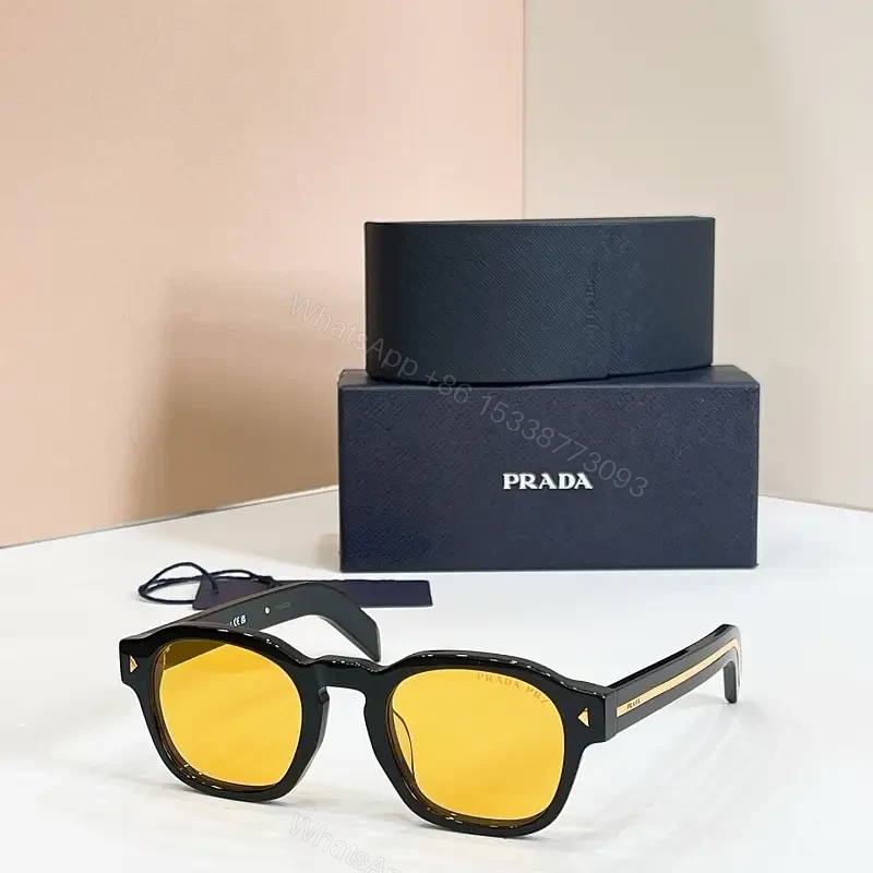 Black Frame Amber Lens Sunglasses – Everyday Luxury, Subtle Designer Edge — view 1