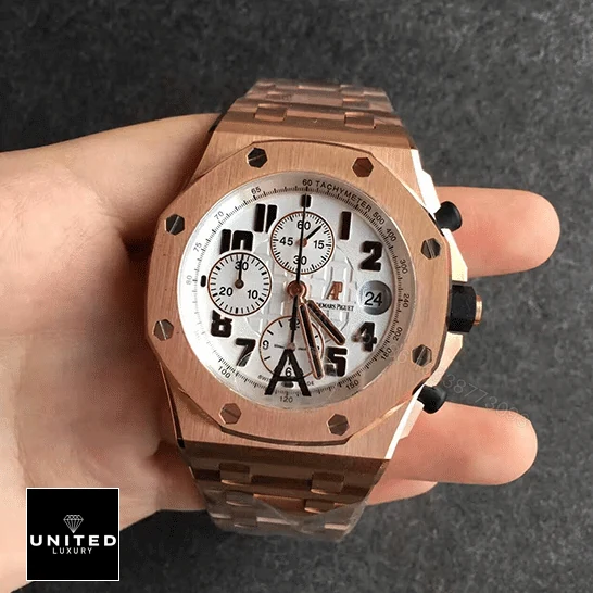 View 5 of Audemars Piguet Royal Oak Offshore 26170OR.OO.1000OR.01 Replica
