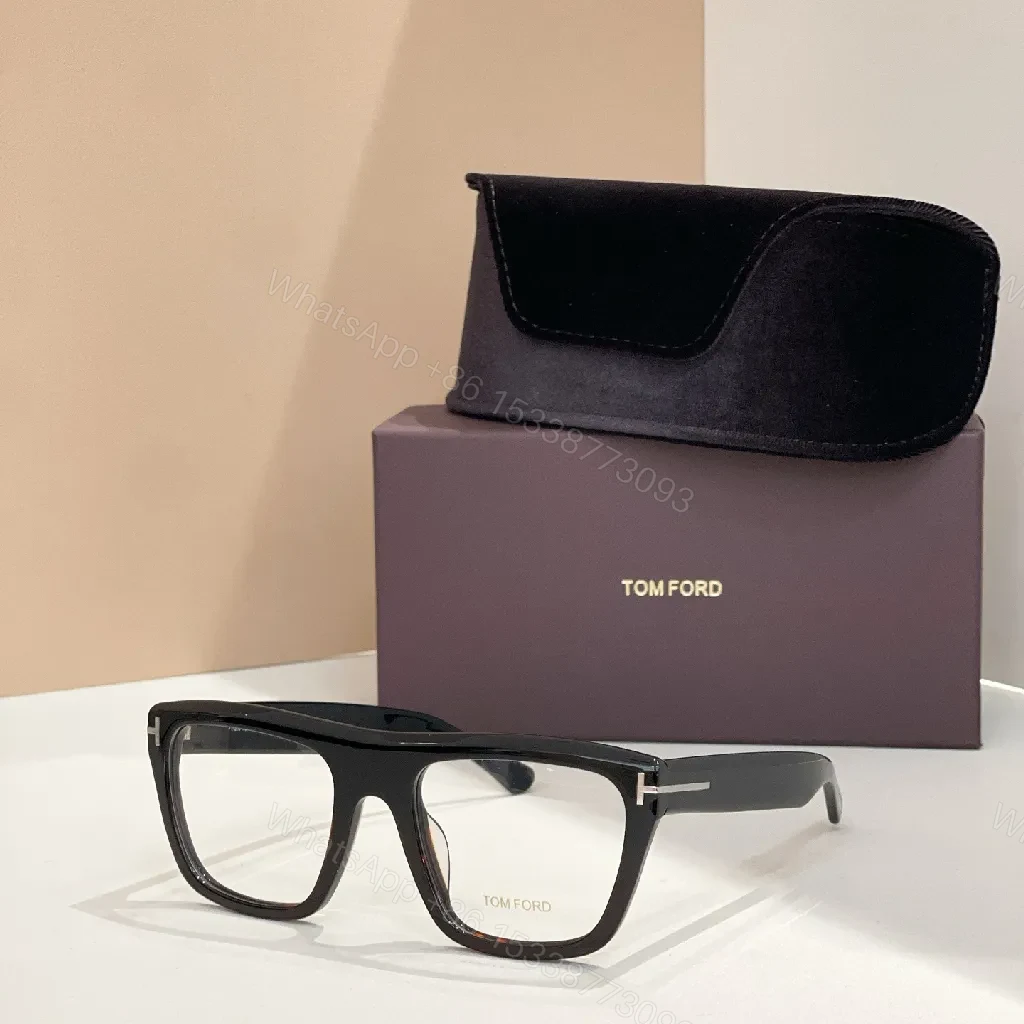 View 6 of Tortoiseshell & Black Acetate Frame, Oversized, Comfort-fit Eyewear