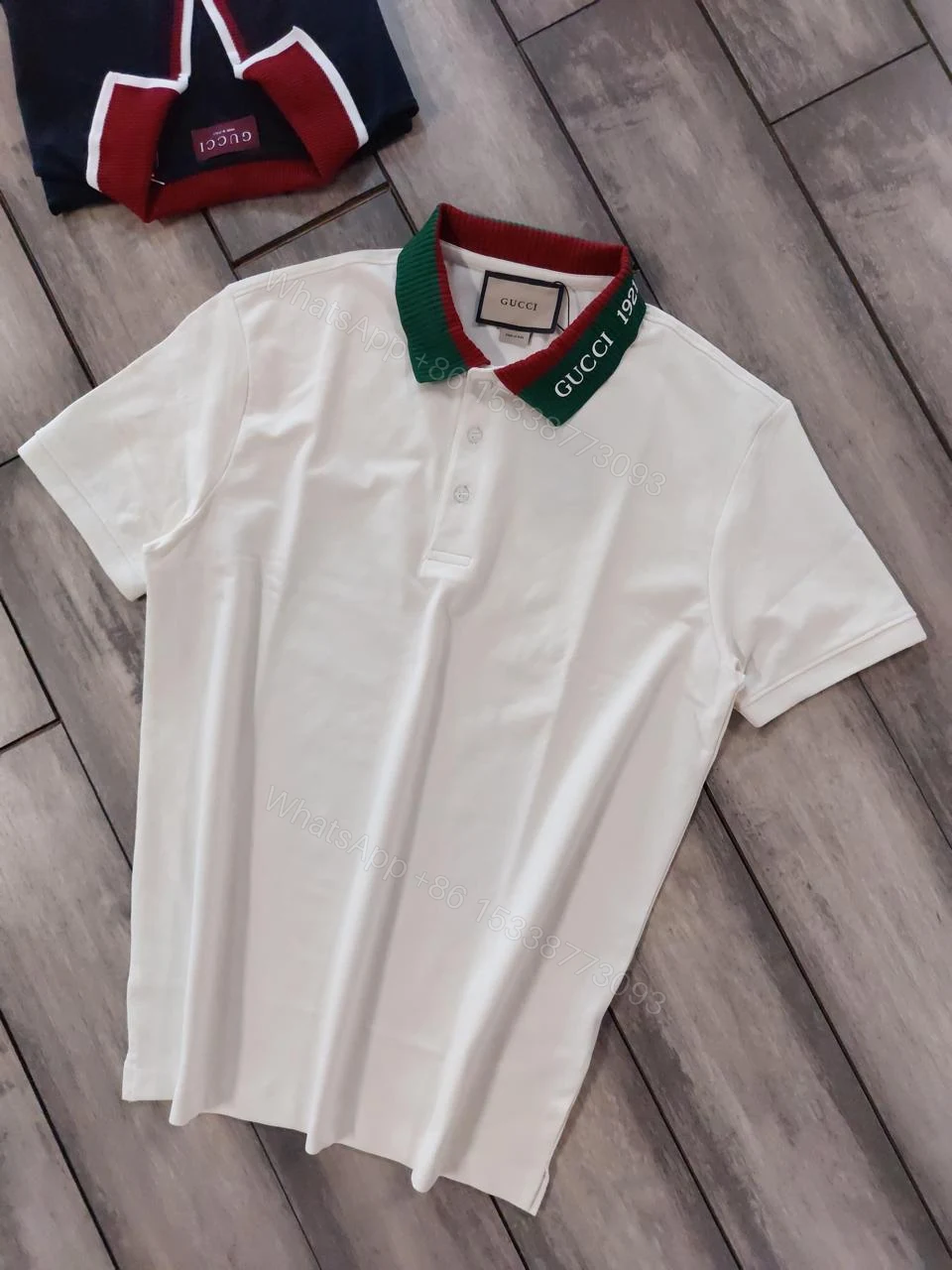 View 22 of Gucci Half Sleeve Polo Tees First Copy | Imported AAA+ Exclusive Replica