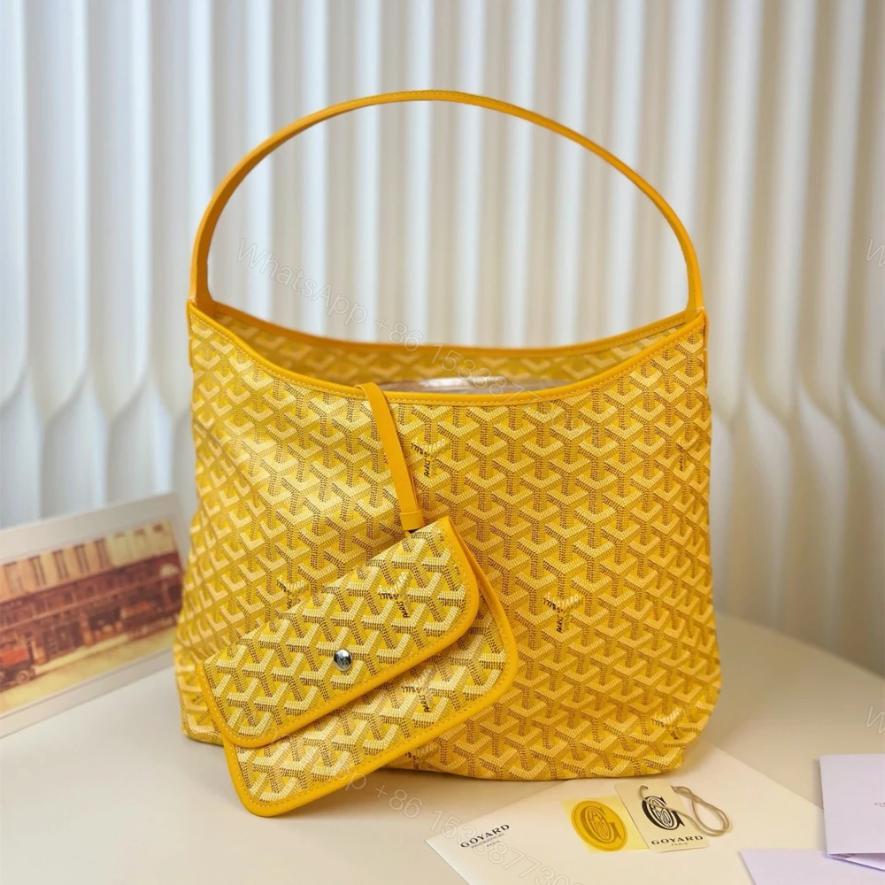 View 3 of 高仿Goyard*Hobo系列BOHEMEQ單肩子母手袋黃色免檢版