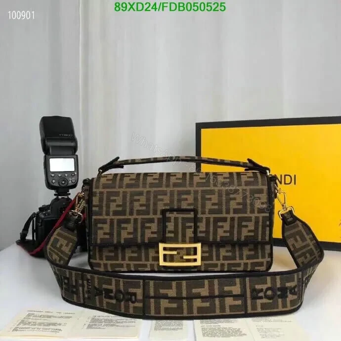 Fendi 2-Way Canvas Sling Purse FBL8875 — view 1