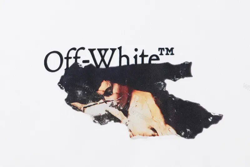 View 2 of Minimalist White Cotton Tee - Subtle Logo, Modern Luxe