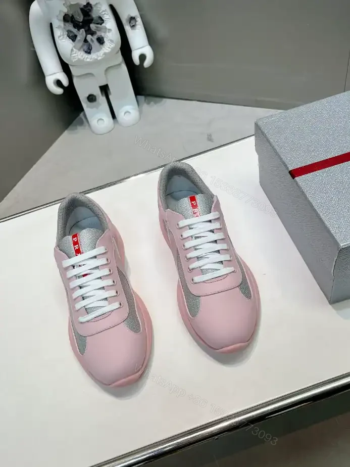 View 4 of PRADA AMERICA’S CUP SOFT RUBBER AND BIKE FABRIC SNEAKERS – PRD002