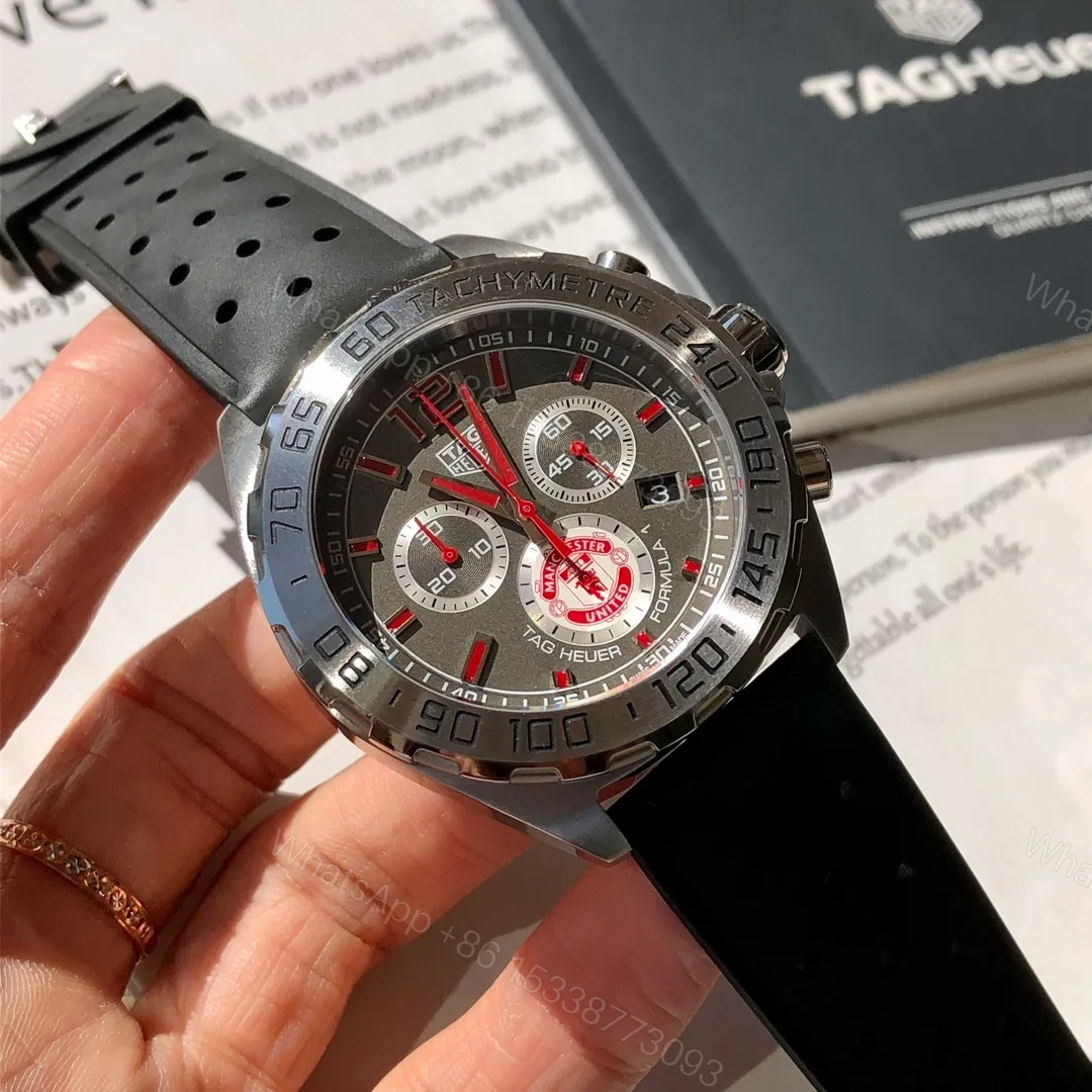 View 6 of TAG Heuer Formula 1 Chronograph Quartz Stainless Steel Manchester United CAZ101M.FT8024