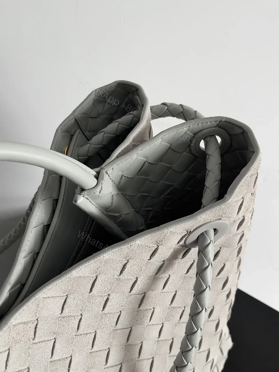 View 2 of Soft-Mra Intrecciato Tote: Everyday Luxury Bag