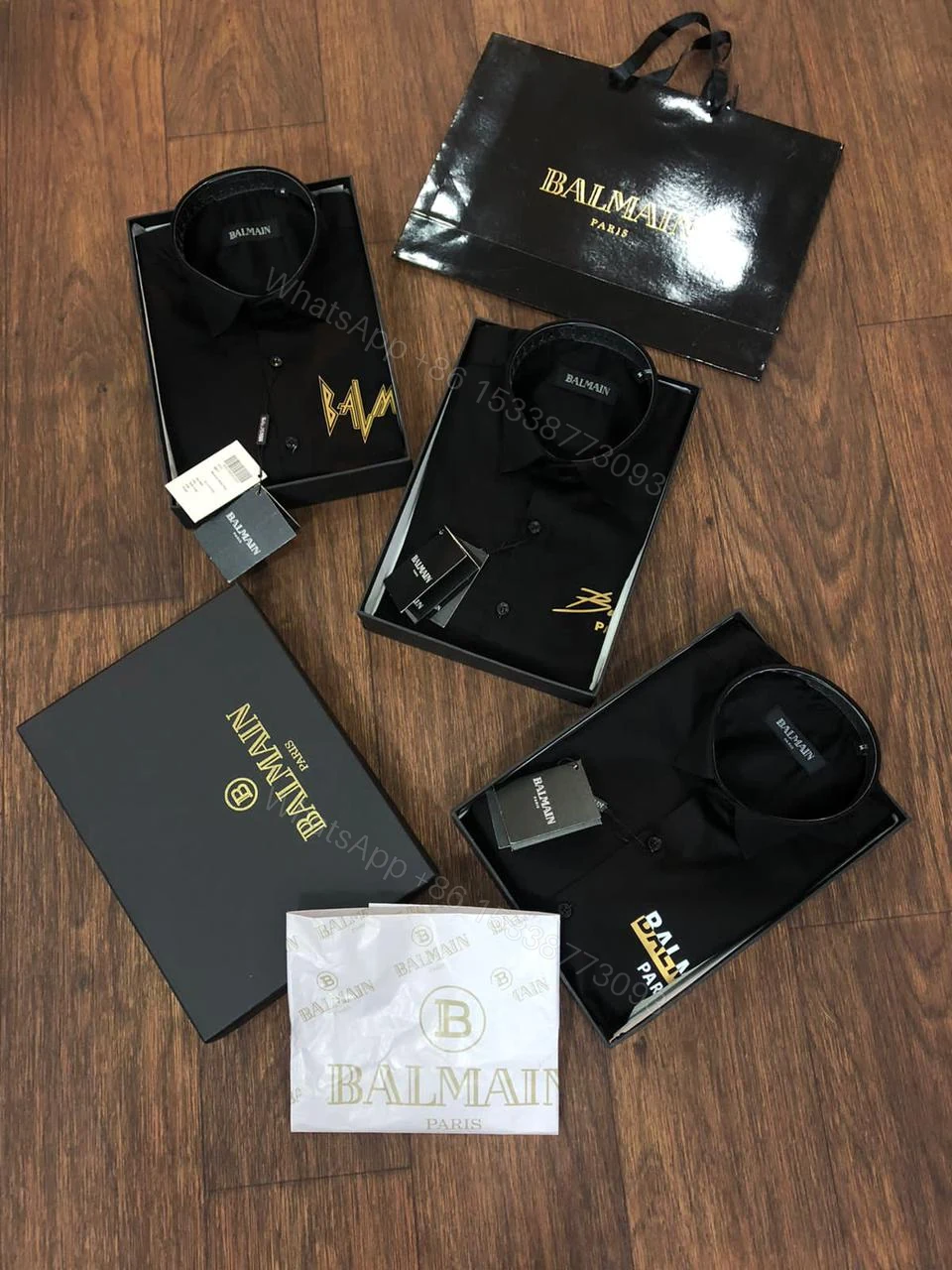 View 9 of FIRST COPY BALMAIN STORE ARTICLE PREMIUM SHIRT