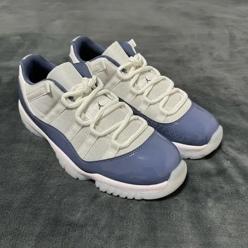 Jordan 11 Retro Low Diffused Blue — view 1