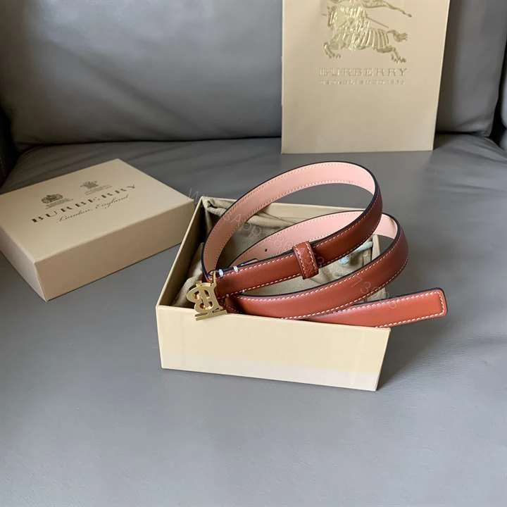 View 5 of BURBERRY BELT IN BROWN – B34