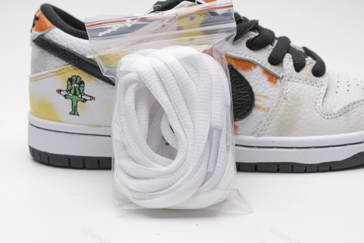 View 6 of Nike SB Dunk Low Raygun Tie-Dye White BQ6832-101