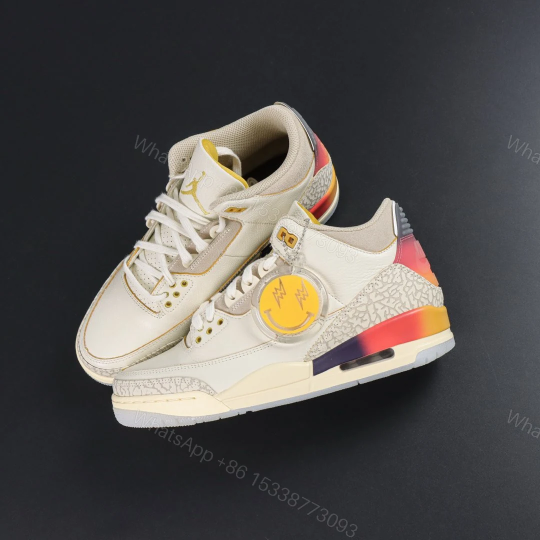 View 7 of Air Jordan 3 Retro x J Balvin ‘Medellin Sunset’ Reps