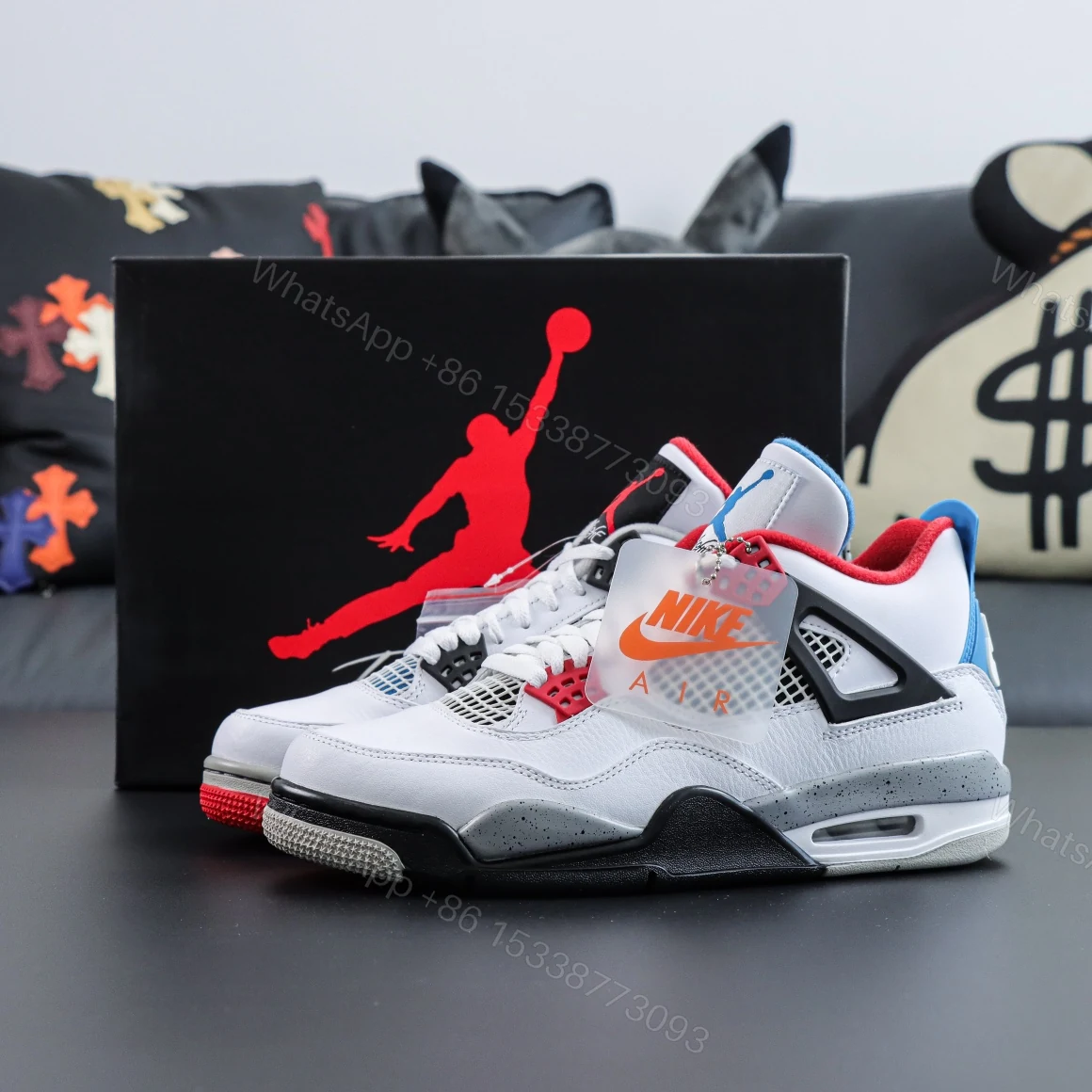 Air Jordan 4 Retro SE “What The” Reps — view 1