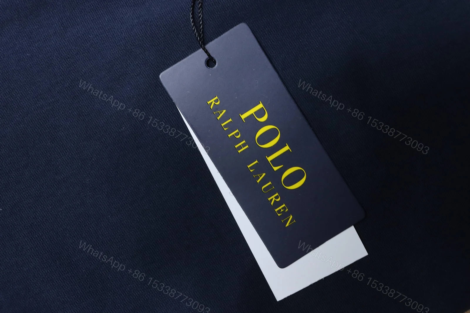 View 7 of Polo Ralph Lauren Small horse with round-neck short-sleeved shirt dark blue