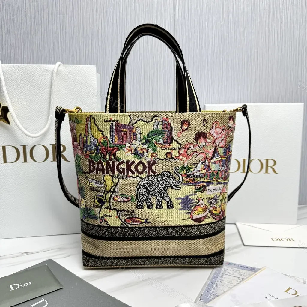 View 2 of Artful Bangkok Tote: Textured Jacquard with Signature Detailing