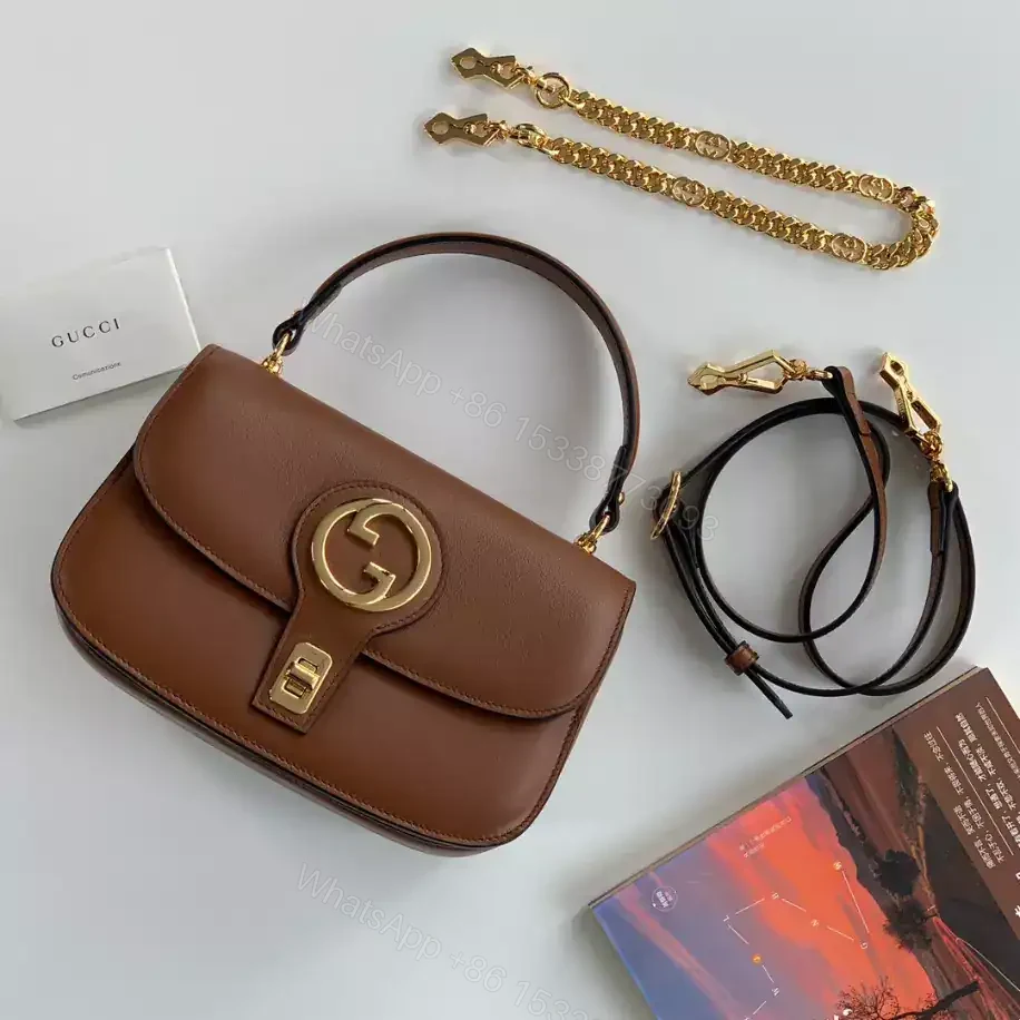 View 7 of GUCCI BLONDIE SMALL TOP HANDLE BAG – GBC105
