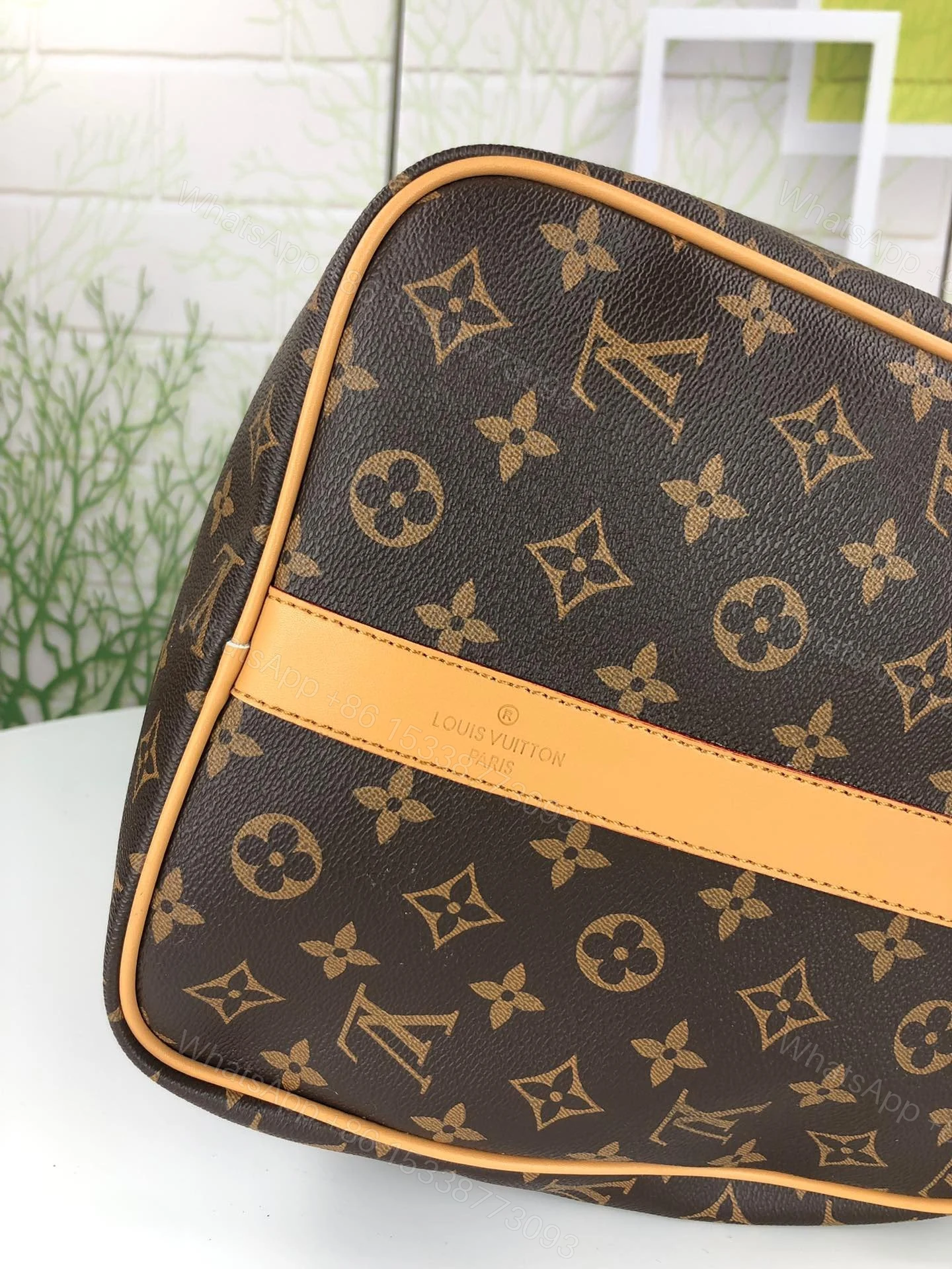 View 9 of Louis Vuitton Monogram Keepall Bandouliere 60 Travel Bag