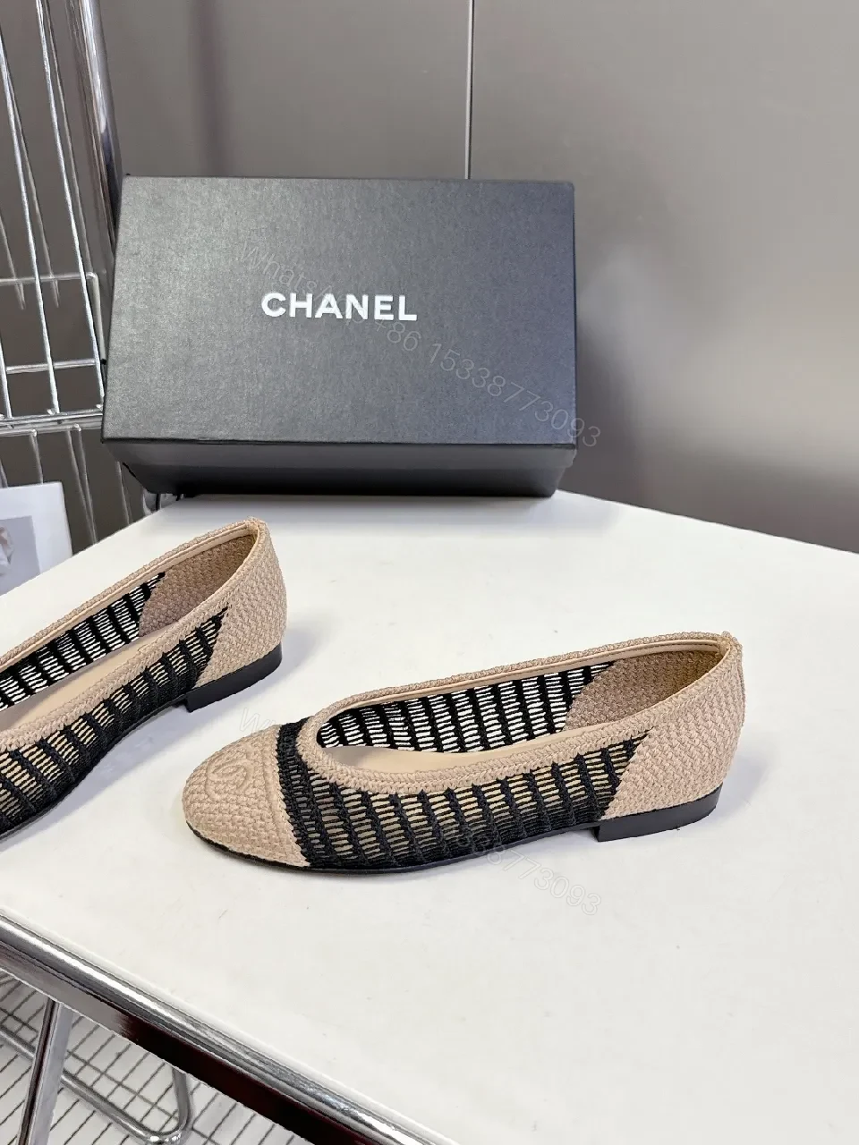 View 8 of Textured Knit Espadrille Flats - Luxe Everyday Comfort
