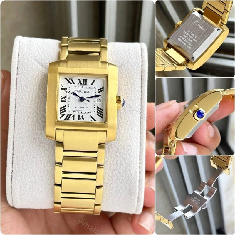 View 3 of Cartier Tank Francaise 38MM White Dial Automatic