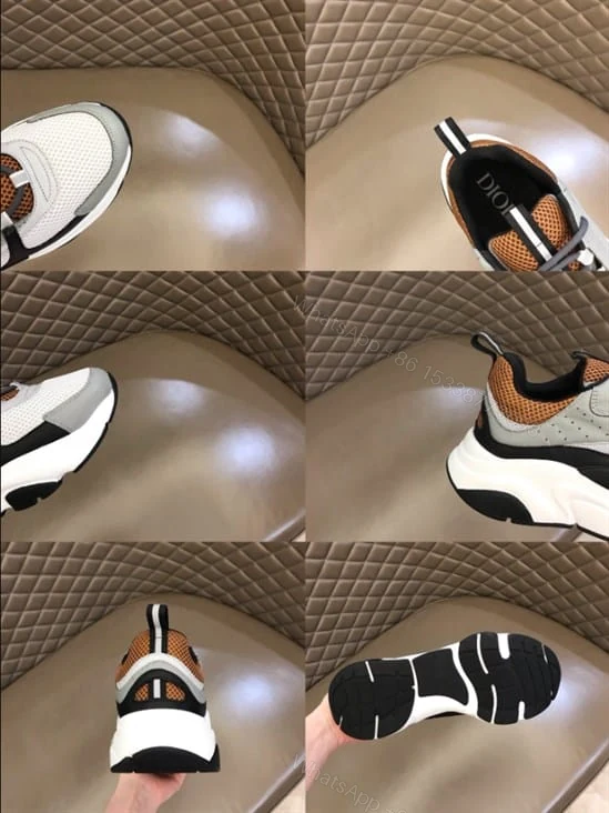 View 6 of B22 SNEAKER TECHNICAL MESH WITH AND CALFSKIN – CD107